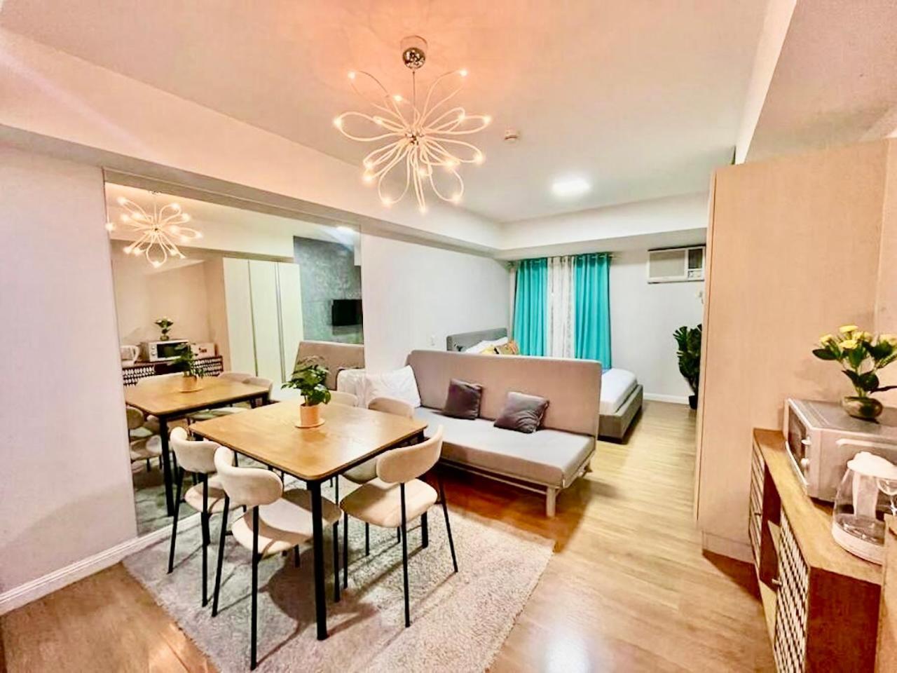 Abreeza Studio Suite 2321 - Pool, Wifi, City View, Washer, Ac, Netflix, Mall Davao City Kültér fotó